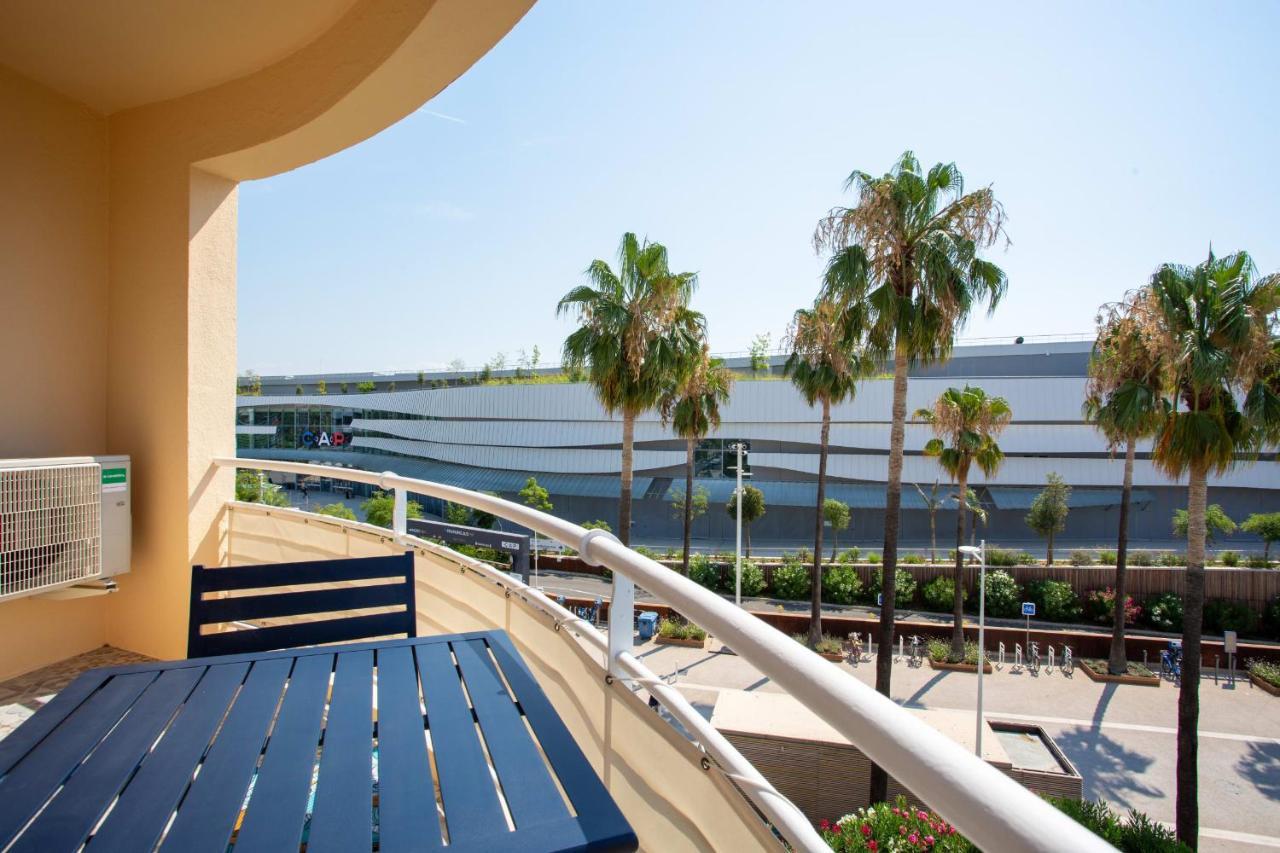 Apartment T2 Air-Conditioned Sea View Сен-Лоран-дю-Вар Екстериор снимка