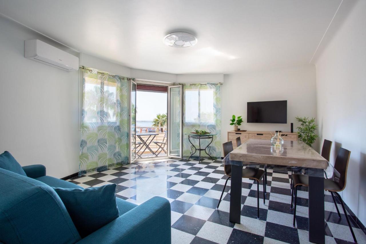 Apartment T2 Air-Conditioned Sea View Сен-Лоран-дю-Вар Екстериор снимка