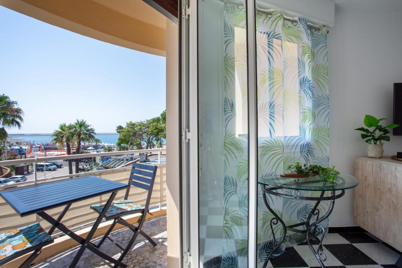 Apartment T2 Air-Conditioned Sea View Сен-Лоран-дю-Вар Екстериор снимка