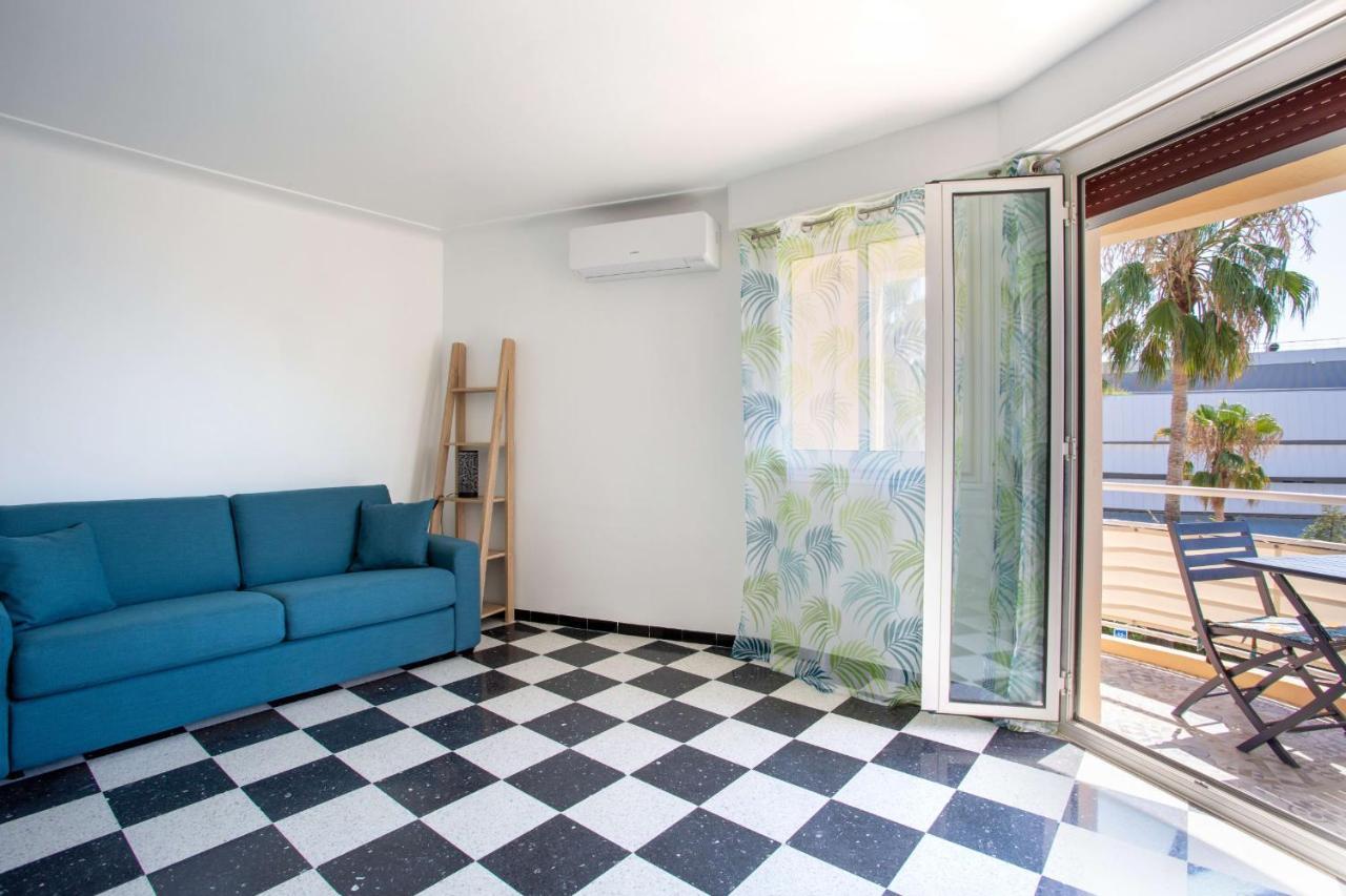 Apartment T2 Air-Conditioned Sea View Сен-Лоран-дю-Вар Екстериор снимка