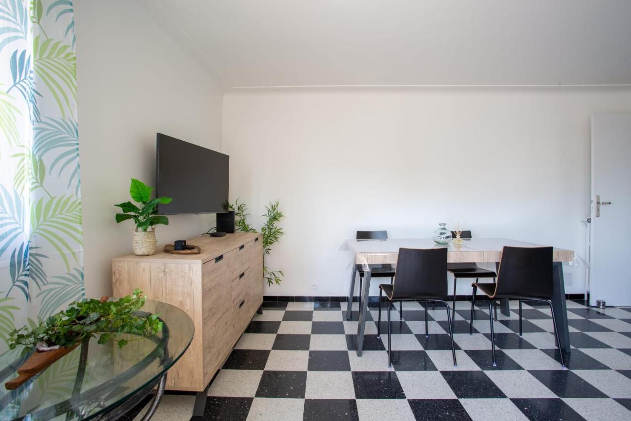 Apartment T2 Air-Conditioned Sea View Сен-Лоран-дю-Вар Екстериор снимка