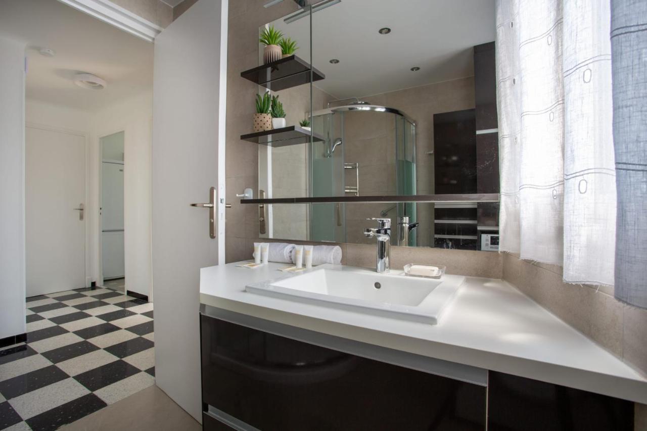 Apartment T2 Air-Conditioned Sea View Сен-Лоран-дю-Вар Екстериор снимка