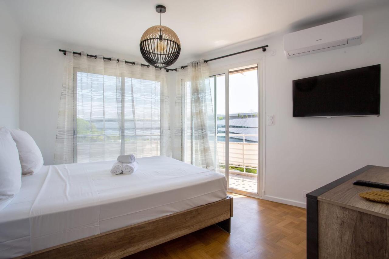 Apartment T2 Air-Conditioned Sea View Сен-Лоран-дю-Вар Екстериор снимка