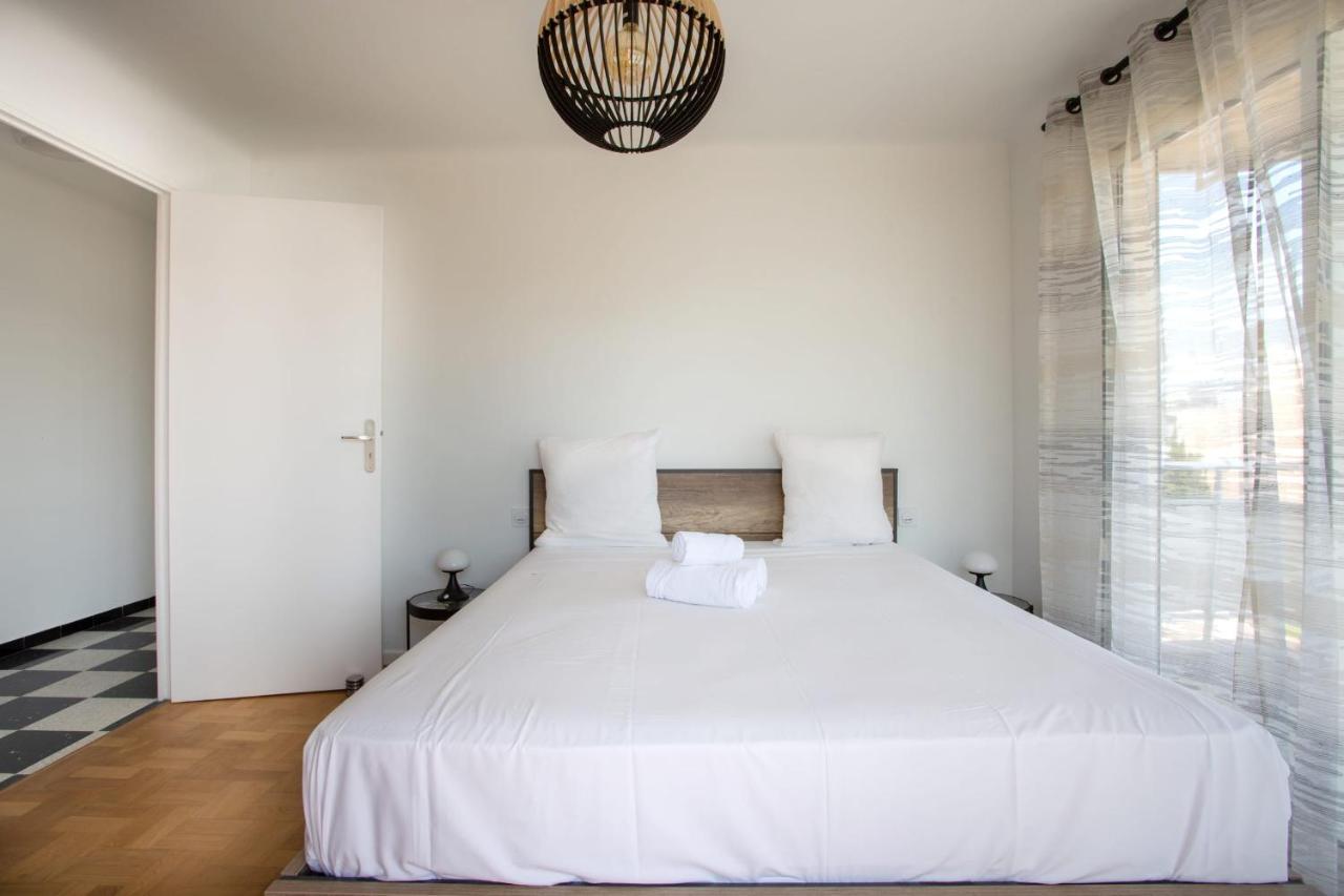 Apartment T2 Air-Conditioned Sea View Сен-Лоран-дю-Вар Екстериор снимка