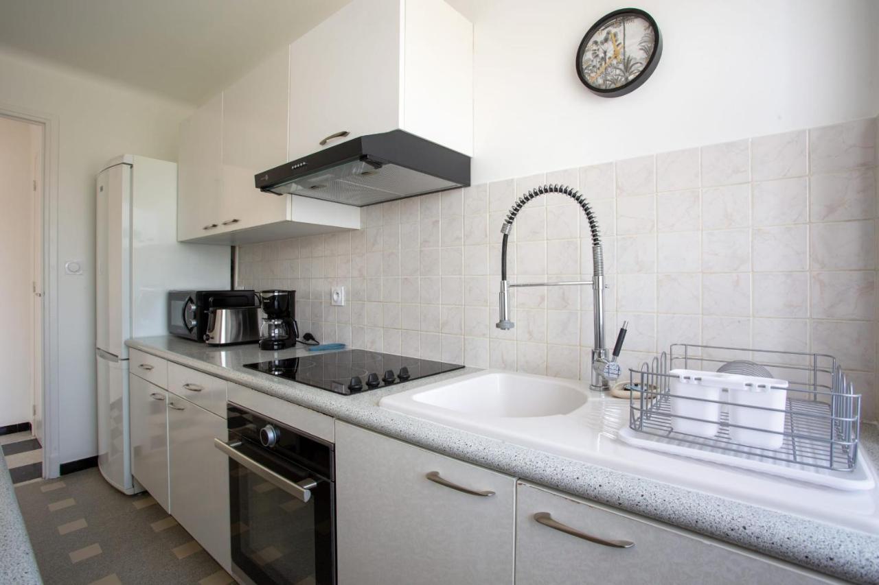 Apartment T2 Air-Conditioned Sea View Сен-Лоран-дю-Вар Екстериор снимка